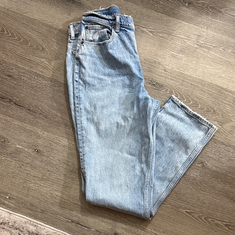 Abercrombie and Fitch Light Blue Denim Jeans